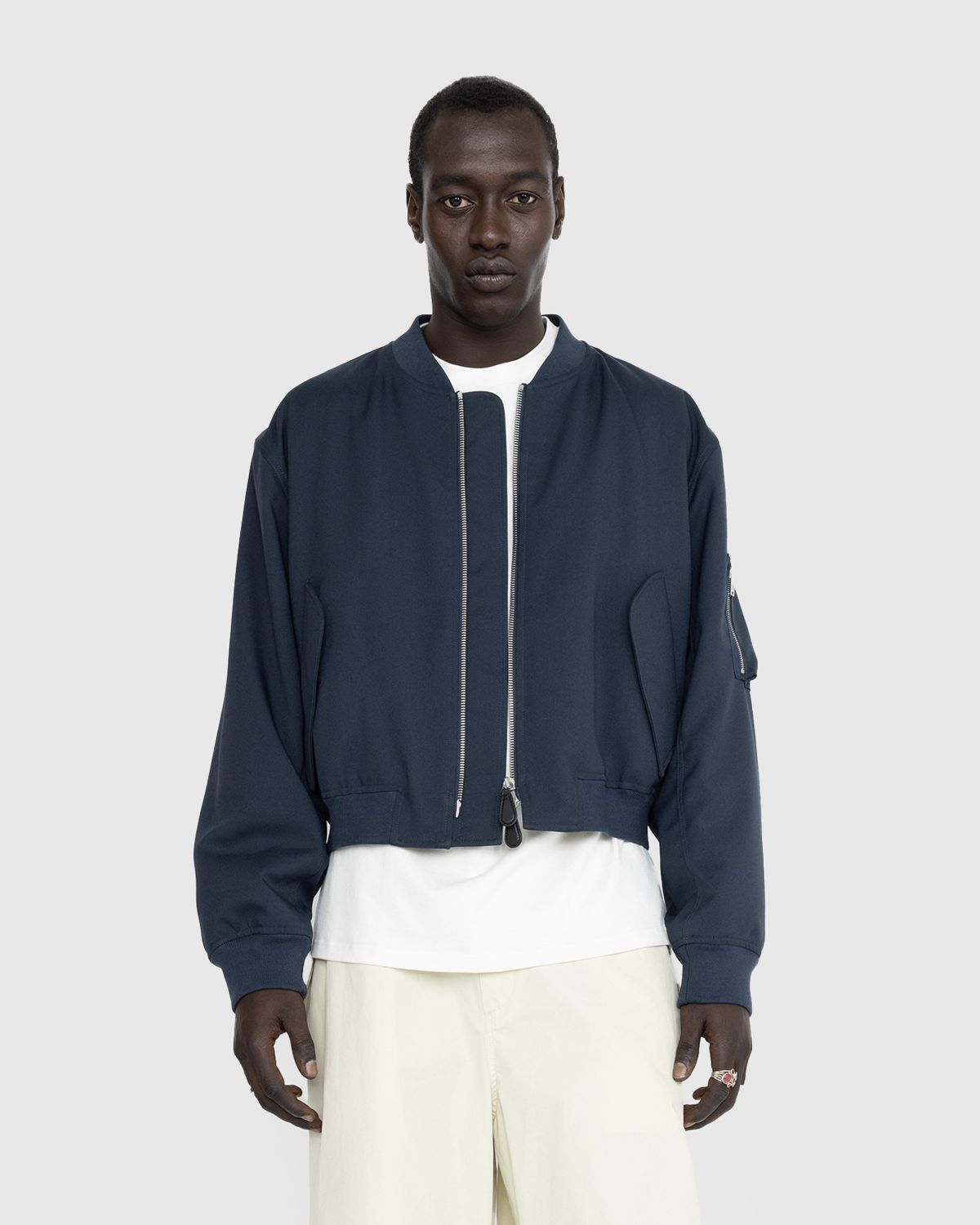 Jil Sander – Zip-Up Blouson Marine